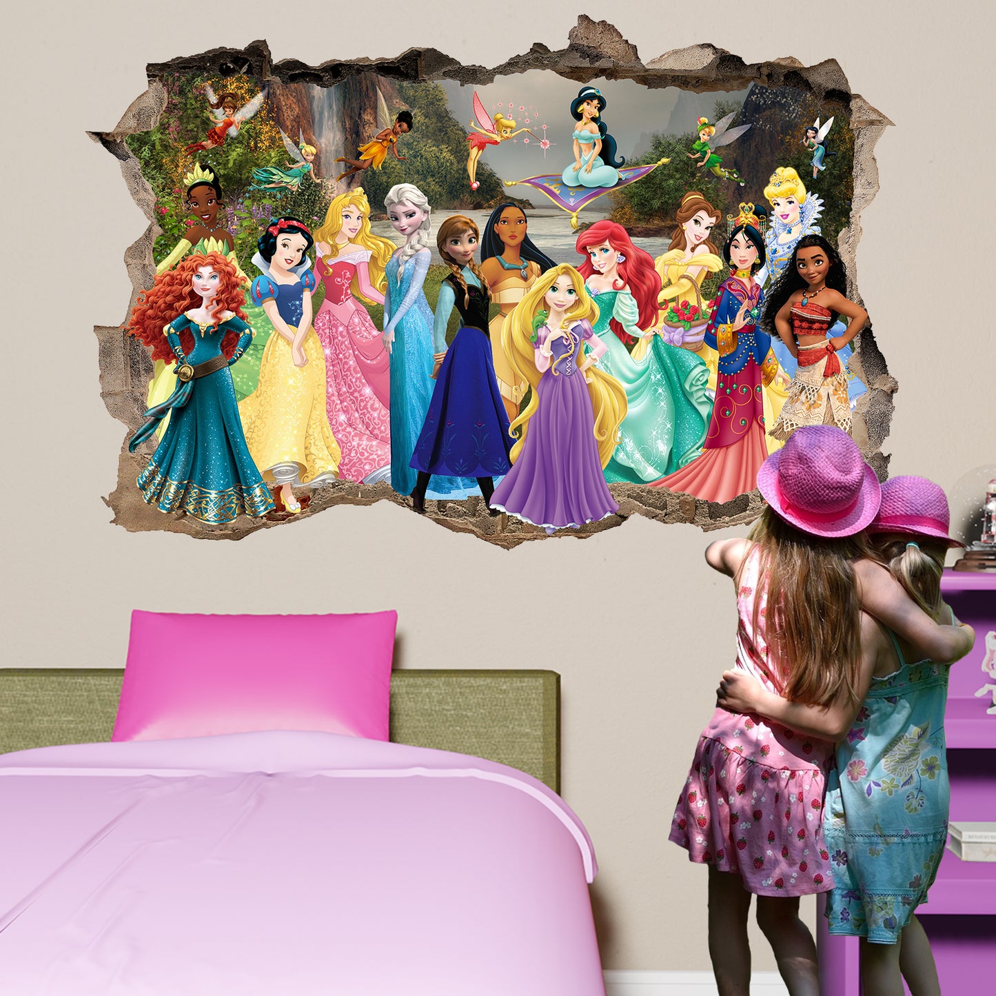 disney princess wall sticker