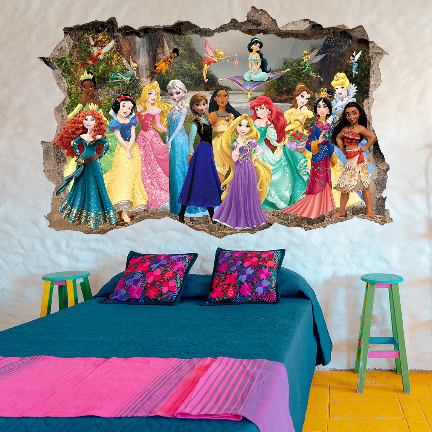 disney princess wall sticker