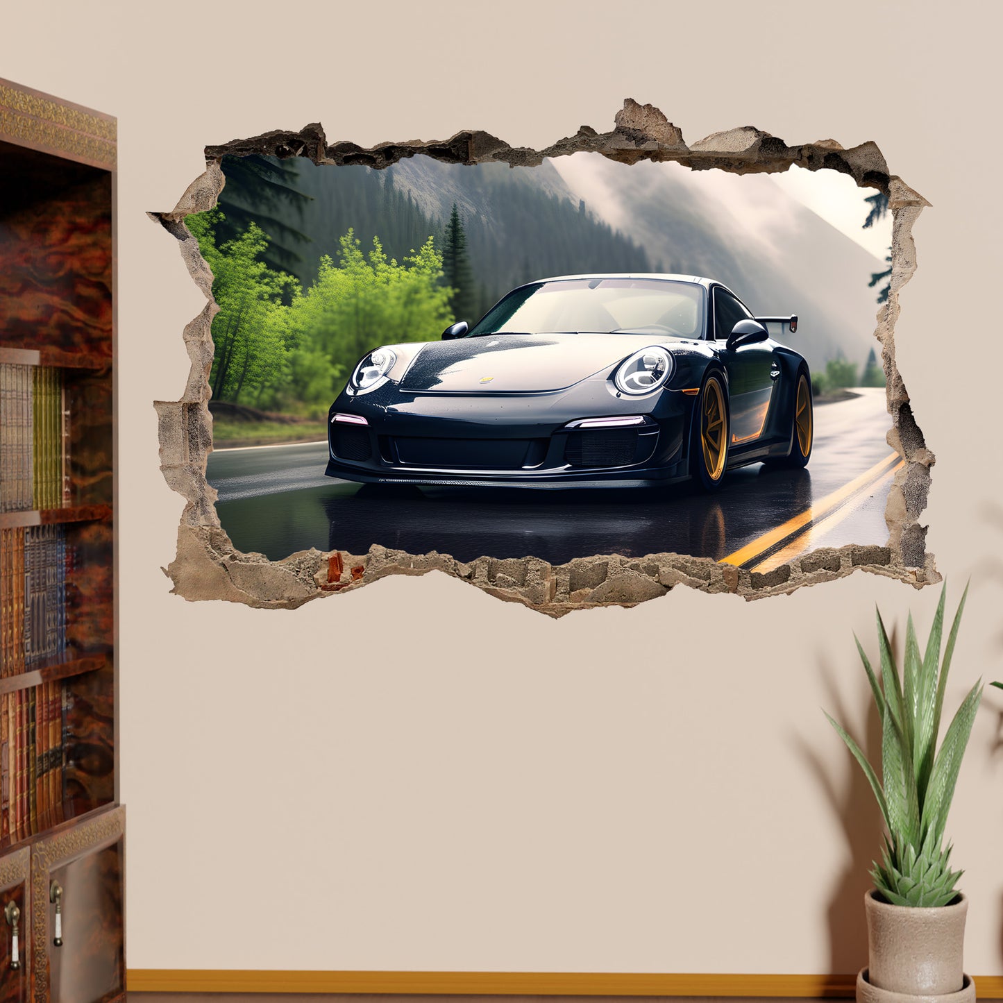 Bentley car wall sticker mural decal