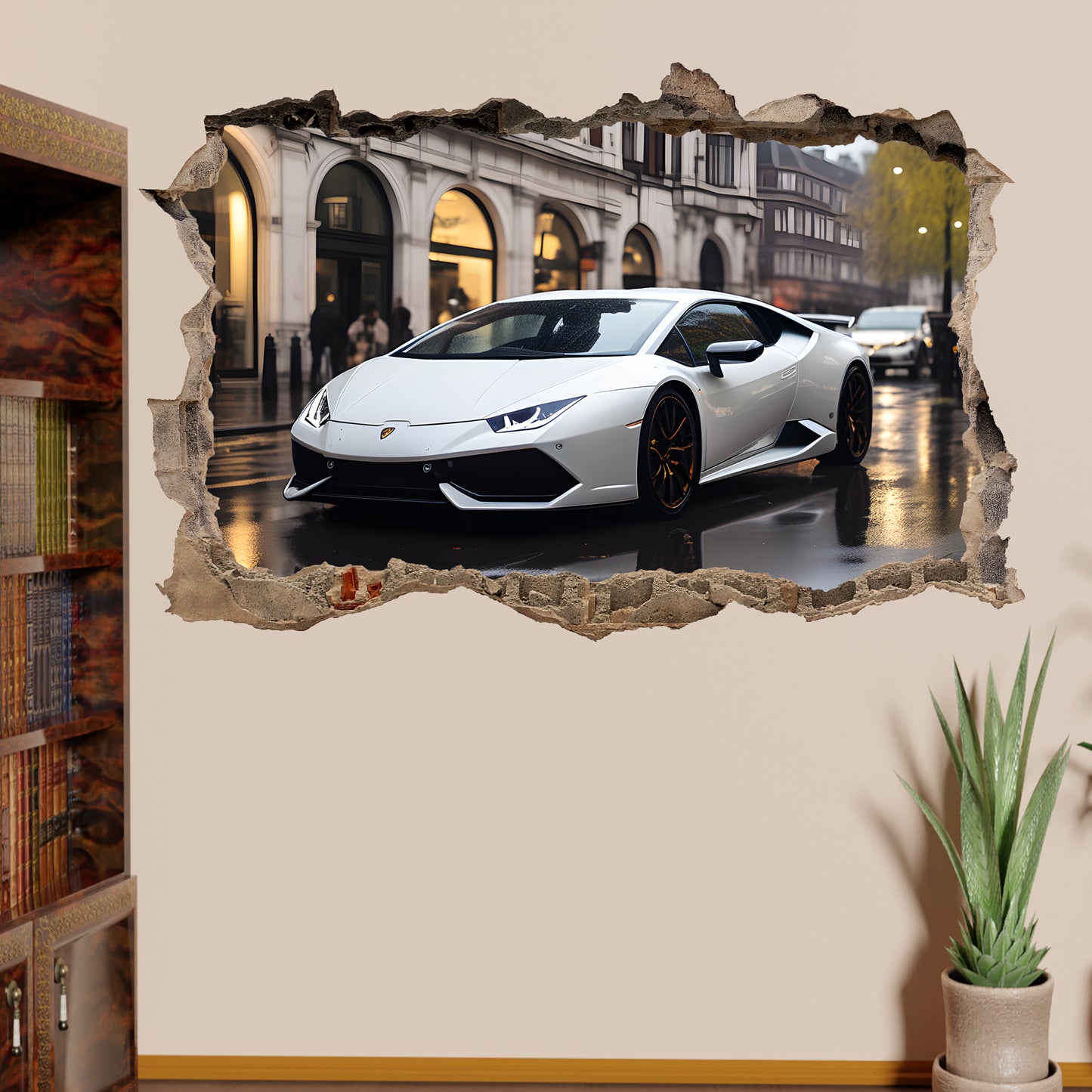 Lamborghini Wall Stickers Art Poster
