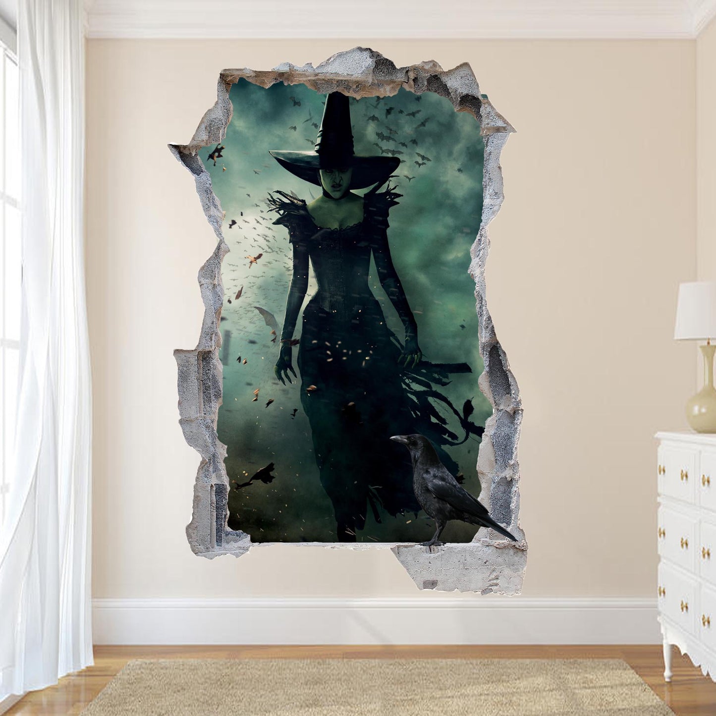 Witch Wall Art Sticker Decal Mural Poster
