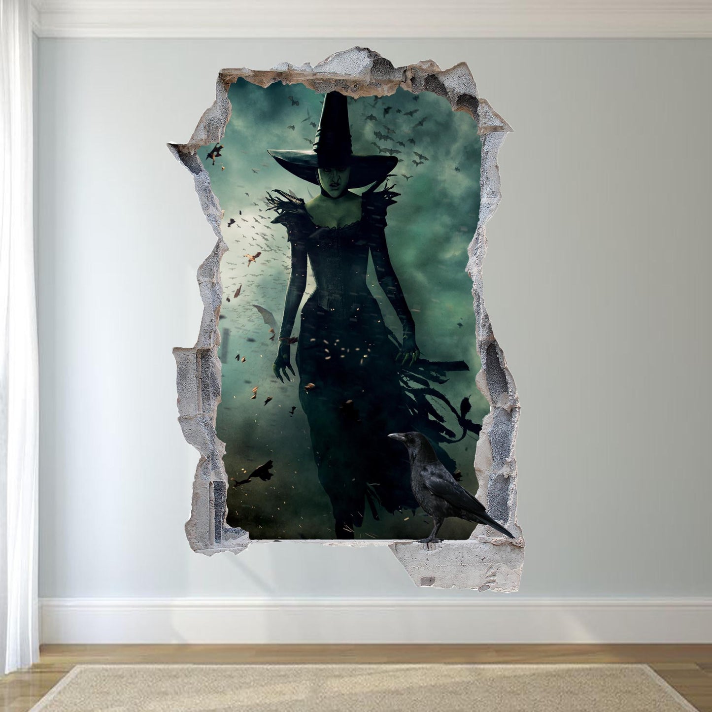 Witch Wall Art Sticker Decal Mural Poster