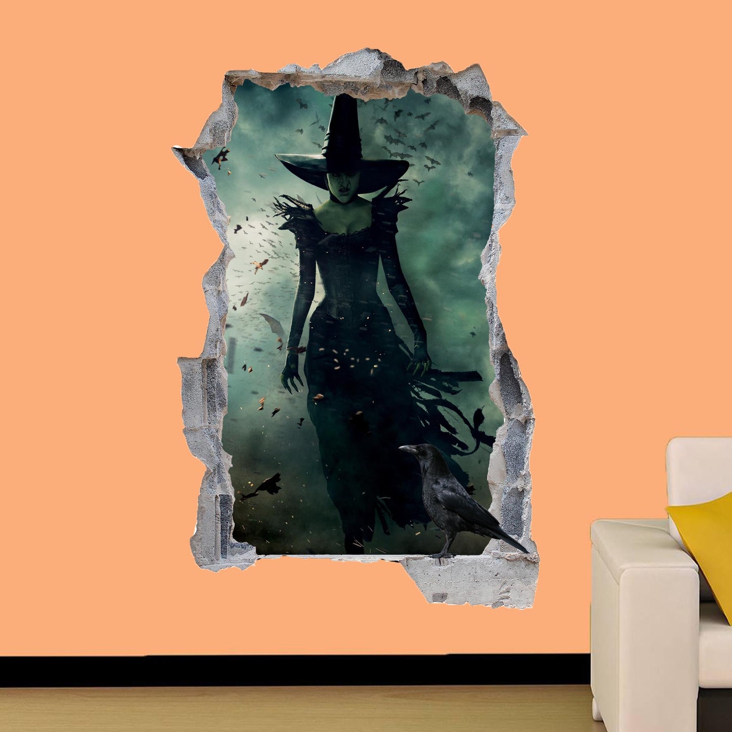 Witch Wall Art Sticker Decal Mural Poster