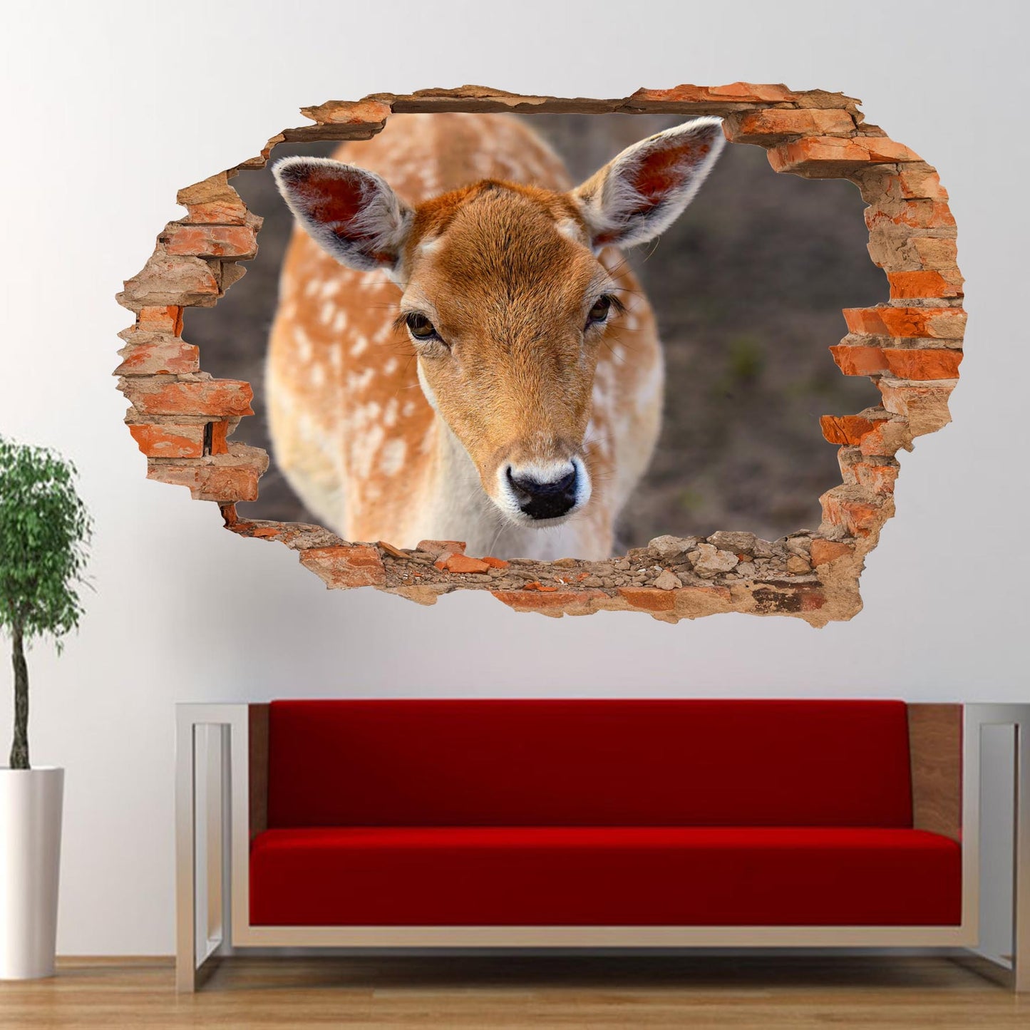 Deer Wall Sticker Mural Decal Poster