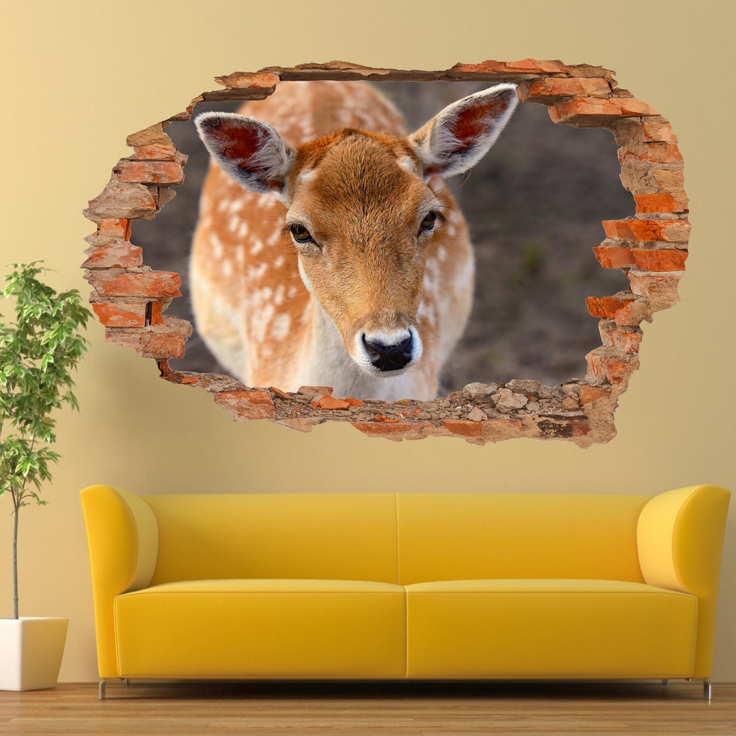 Deer Wall Sticker Mural Decal Poster