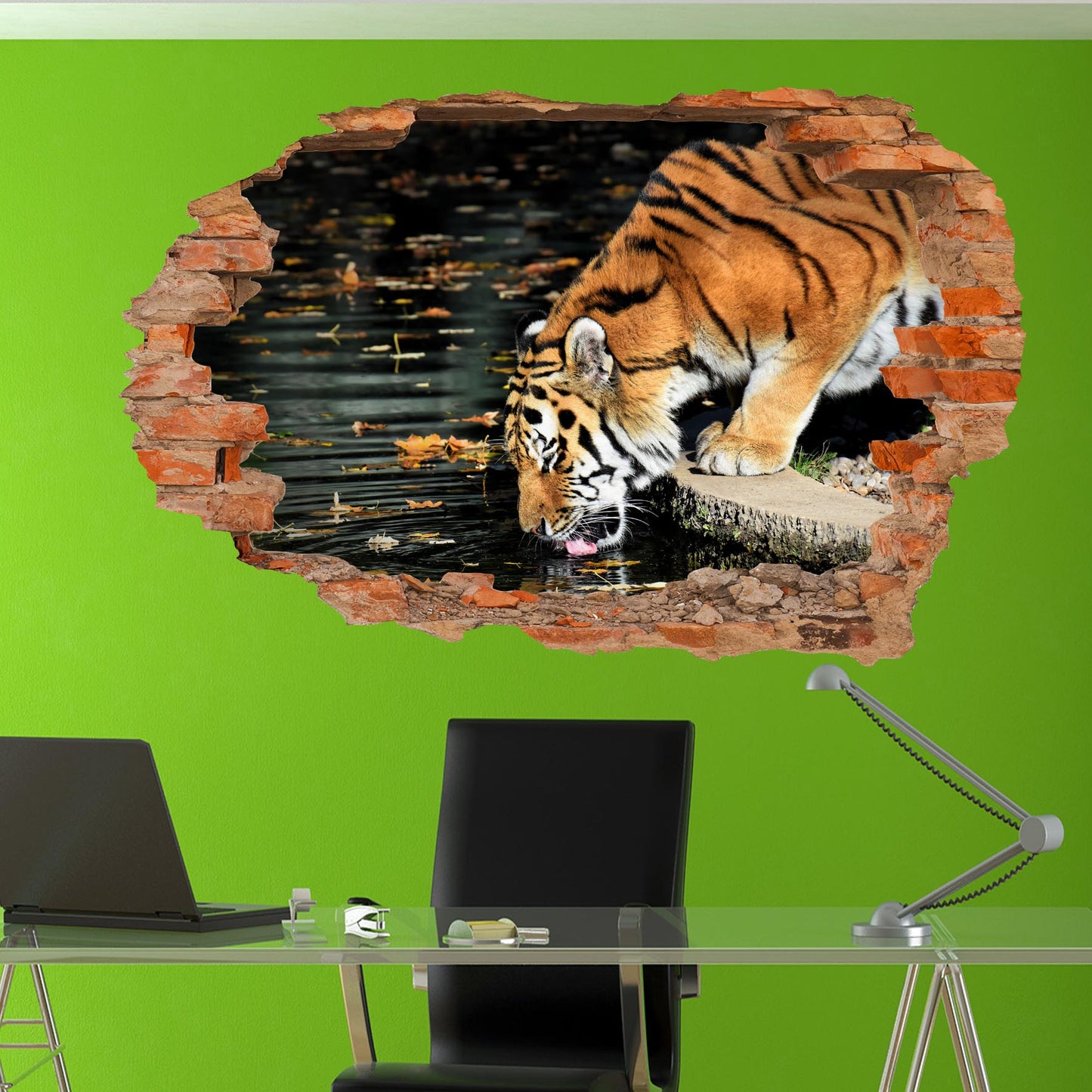 Bengal Tiger Wall Sticker Poster Decal Mural