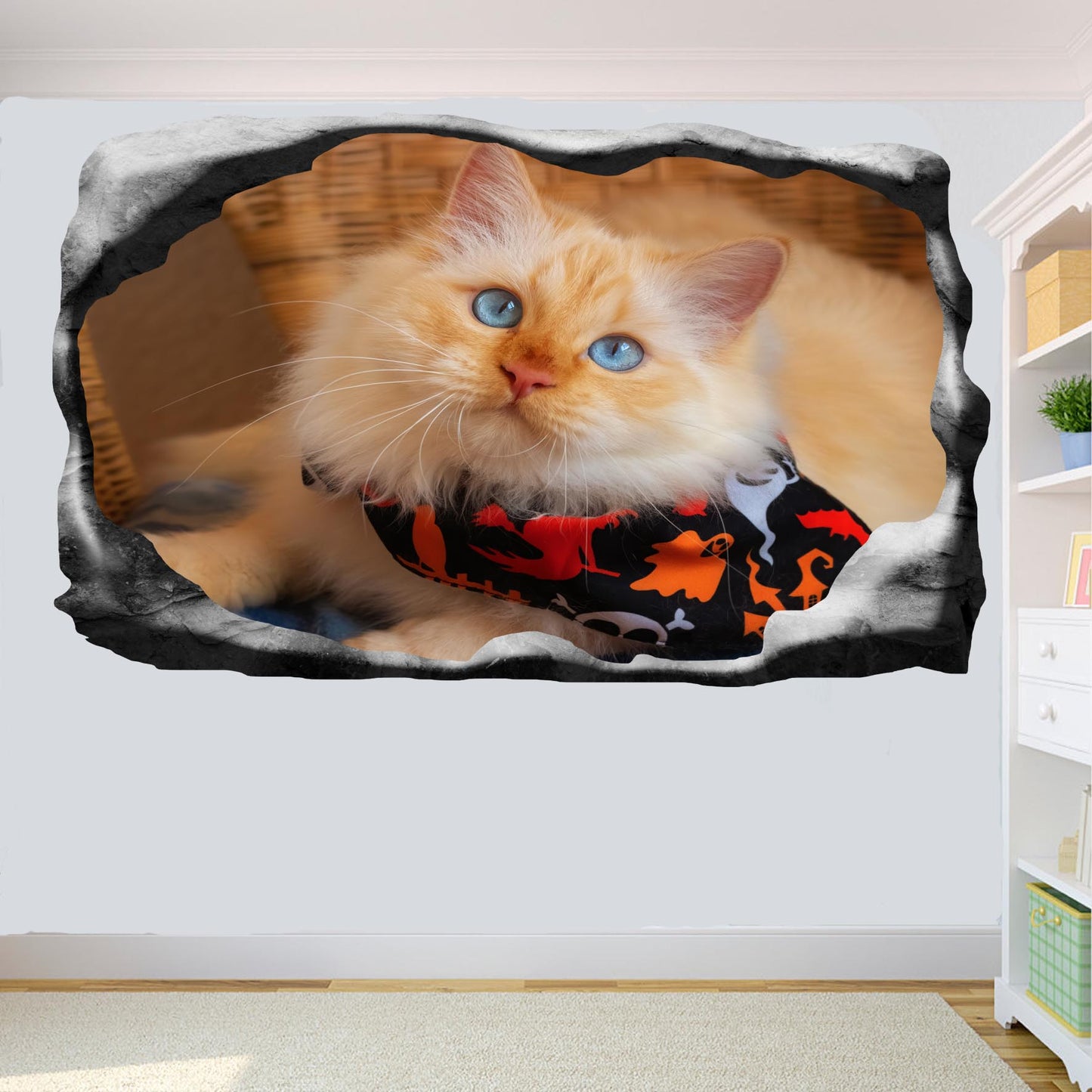 Kitten Wall Sticker Poster Decal Mural