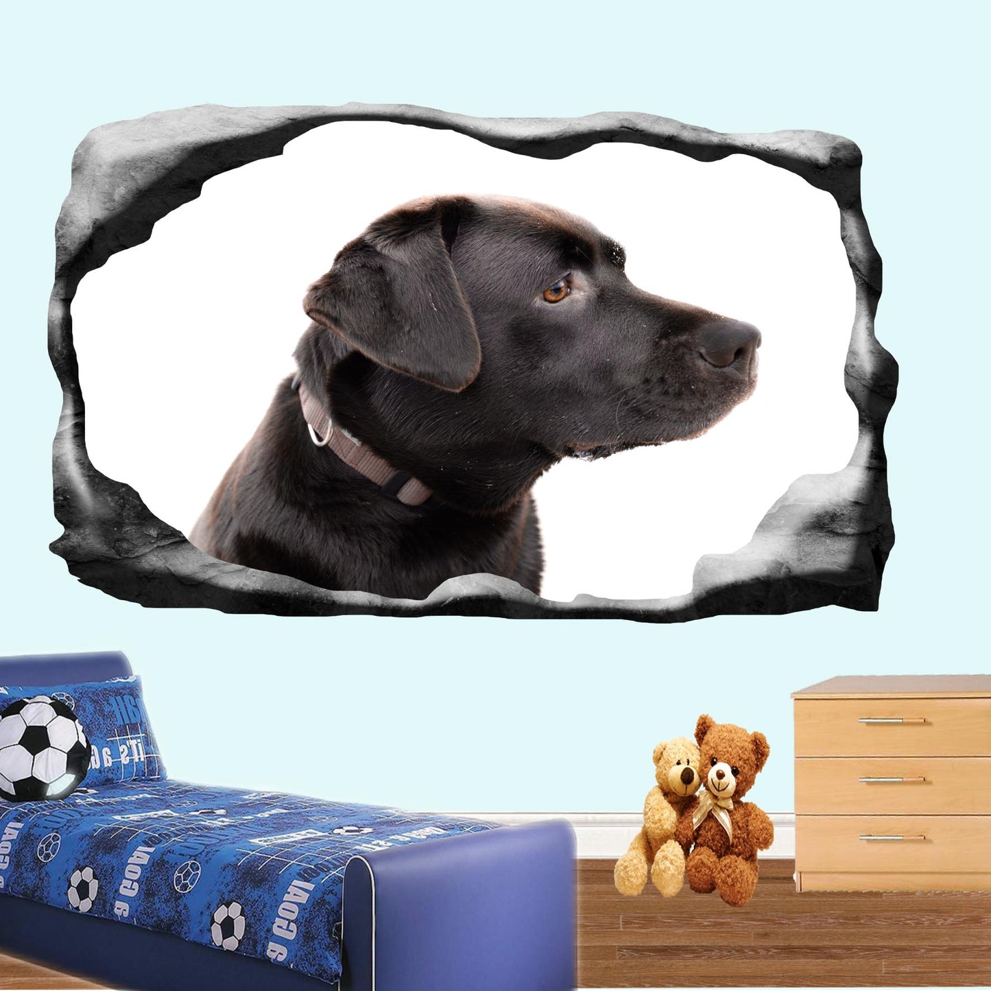 Retriever Wall Sticker Poster Decal Mural