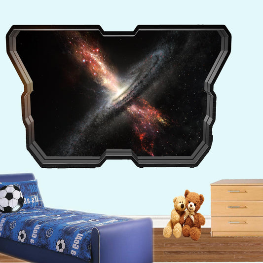 Galactic Wonder Space Wall Decal Mural Poster