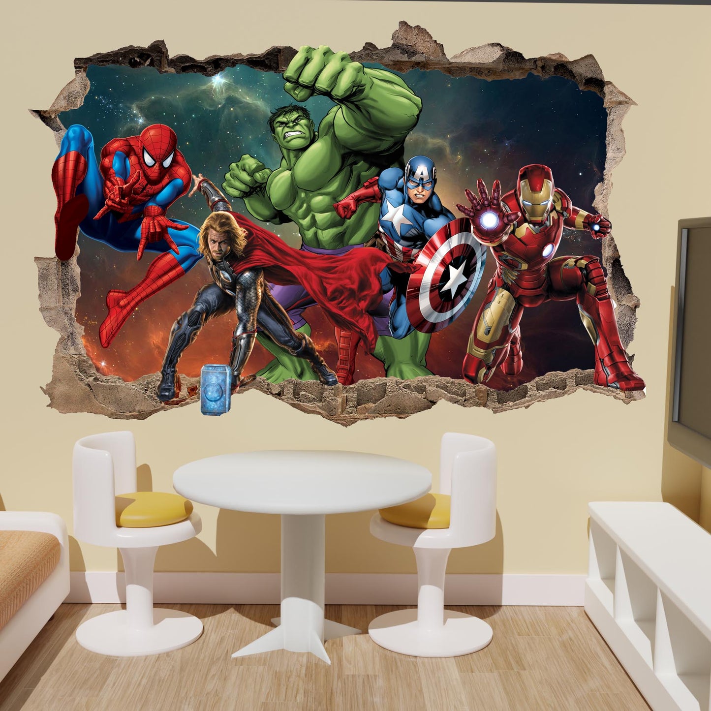 Avengers wall sticker mural decal