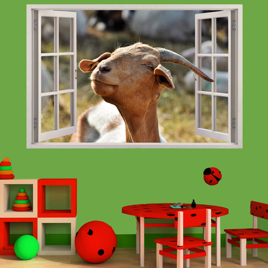 Goat Wall Sticker Mural Decal Poster