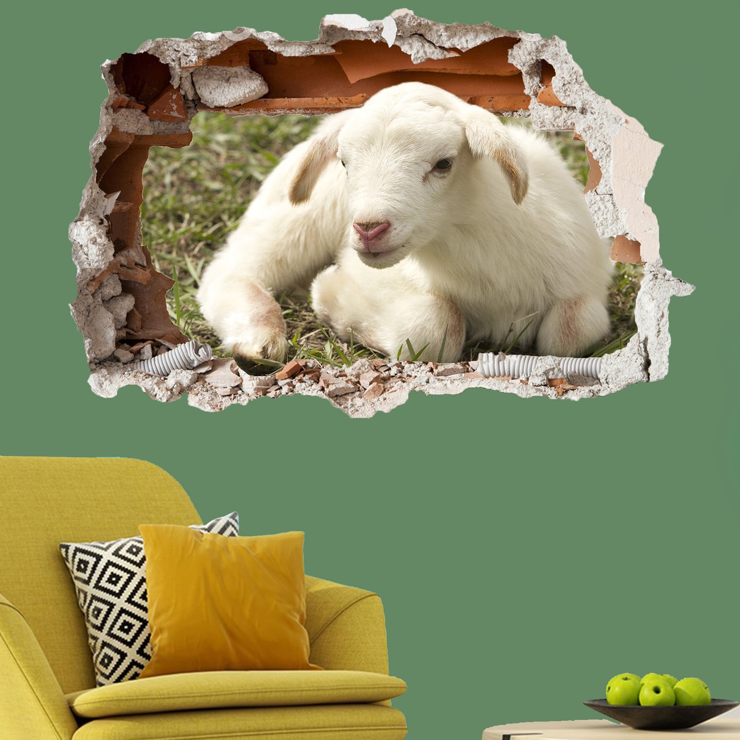 Lamb Wall Sticker Mural Decal Poster