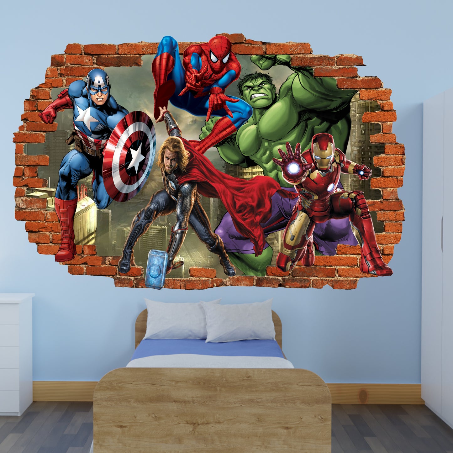 marvel avengers wall art