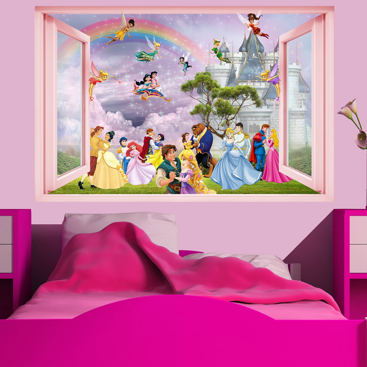 Disney Princess Wall Sticker Mural Decal