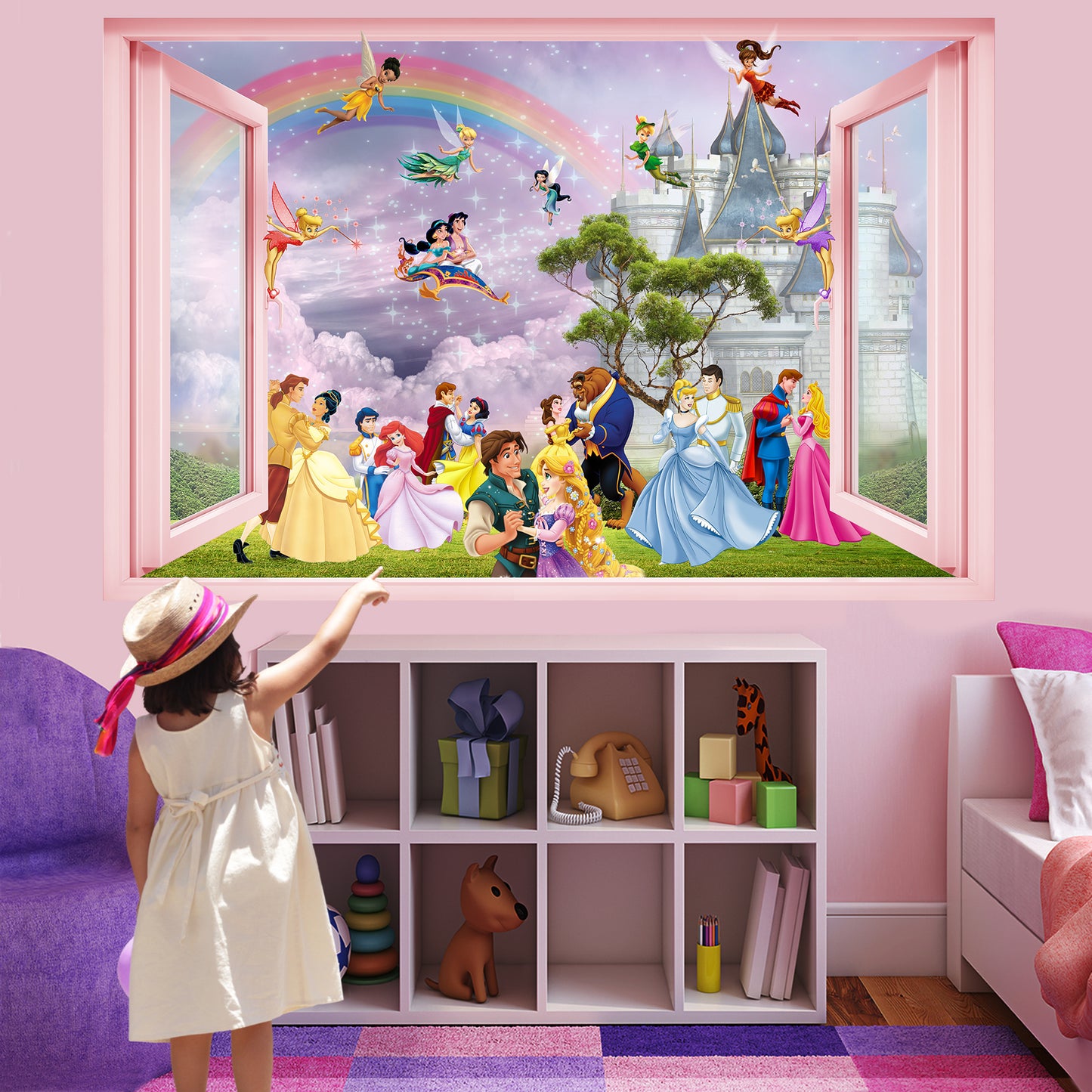 Disney Princess Wall Sticker Mural Decal