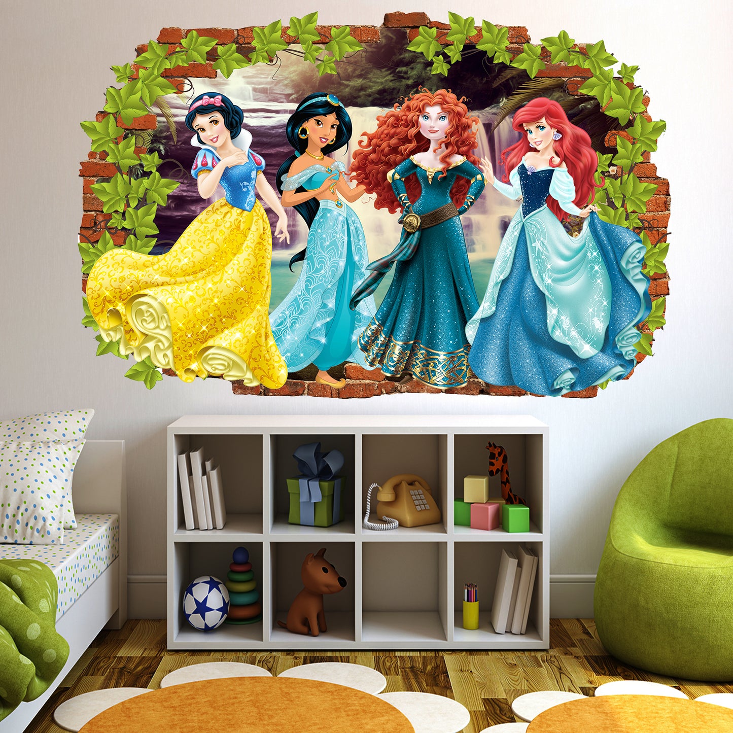 Disney Princess Wall Sticker Mural Decal