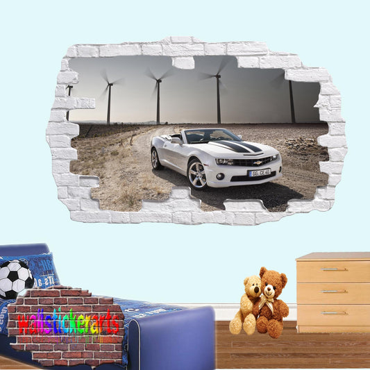 Chevrolet Camaro Wall Sticker poster mural decal