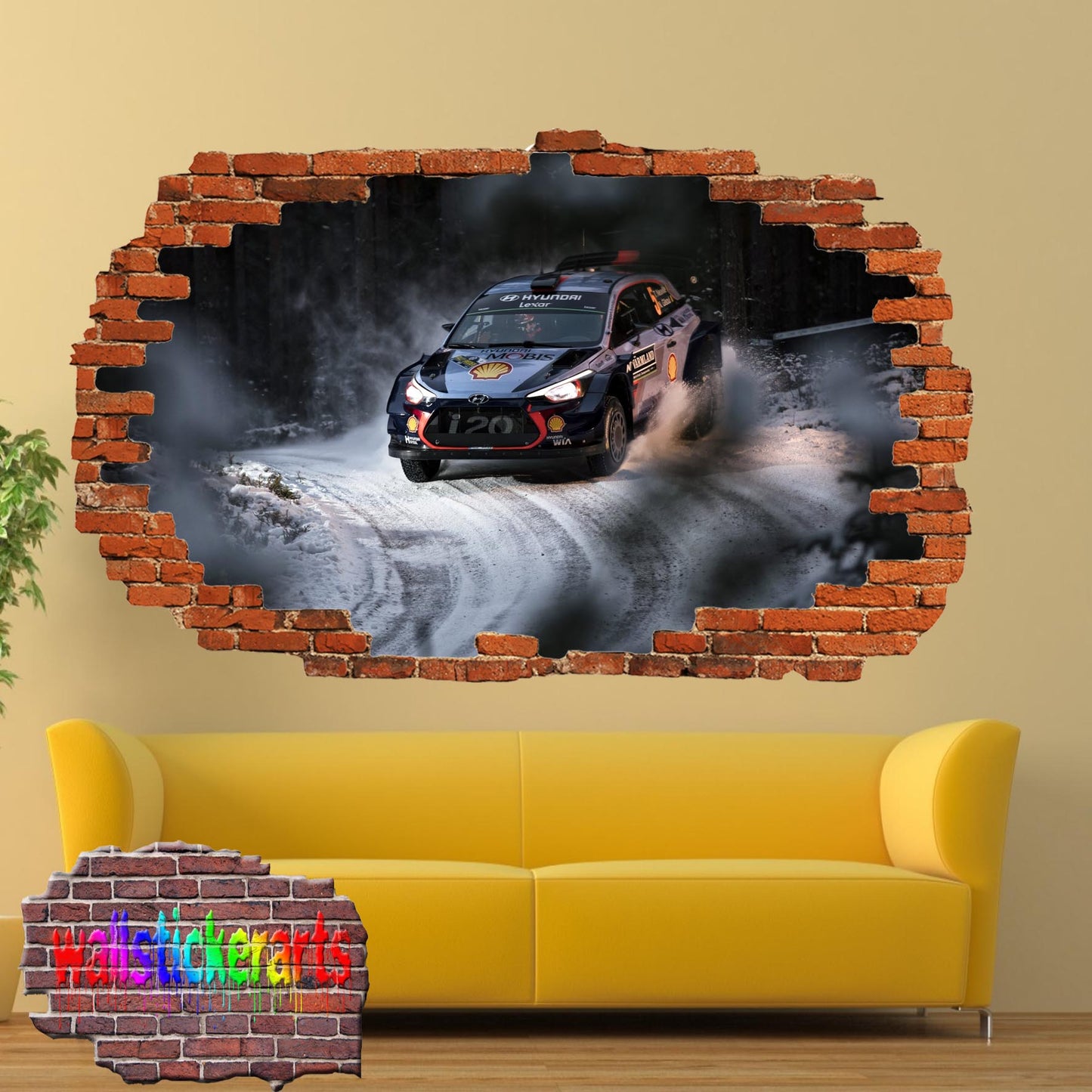 Hyundai i20 Wall Sticker poster decal mural
