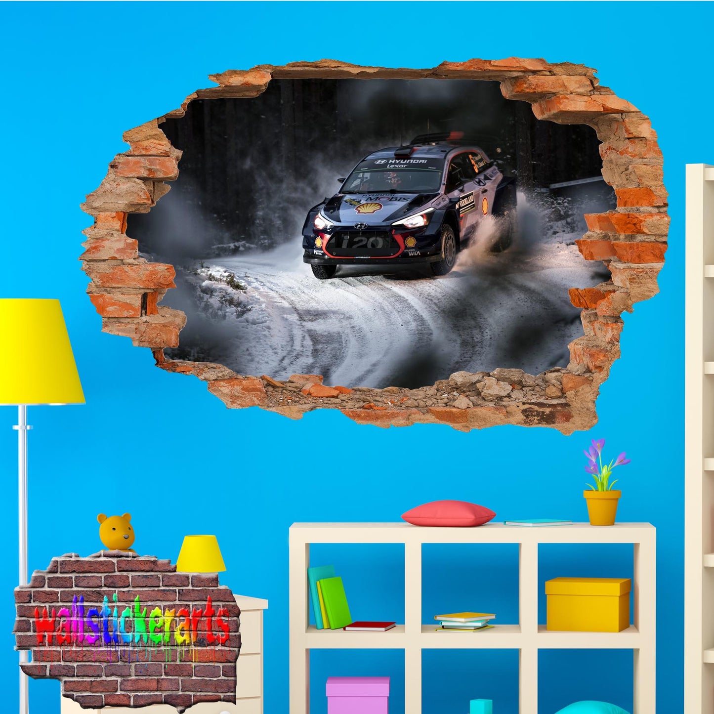Hyundai i20 Wall Sticker poster decal mural