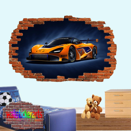 McLaren GT Wall Sticker poster mural decal