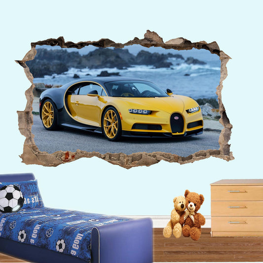BUGATTI CHIRON WALL STICKER mural decal poster