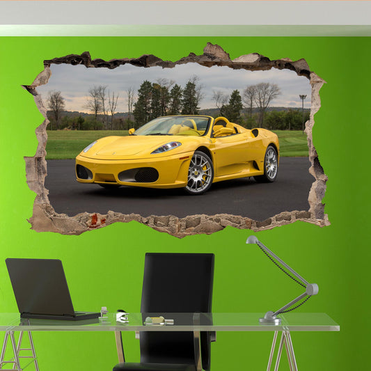 FERRARI SPIDER WALL STICKER mural decal poster