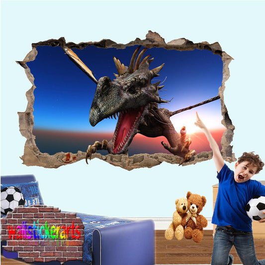 claw Dragon Wall Sticker poster mural