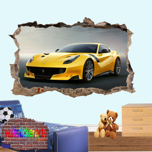 FERRARI WALL STICKER mural decal poster