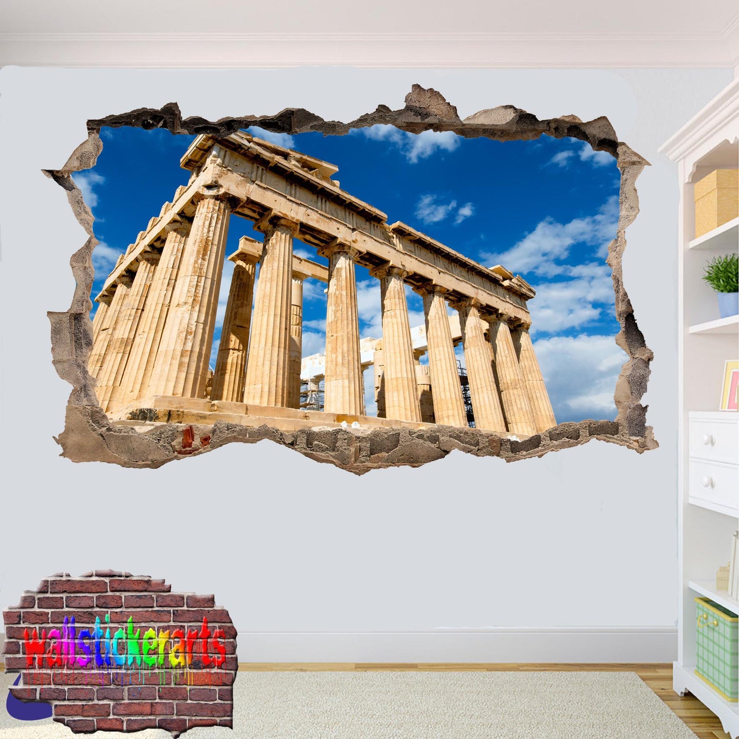 ACROPOLIS ATHENS GREECE WALL STICKER