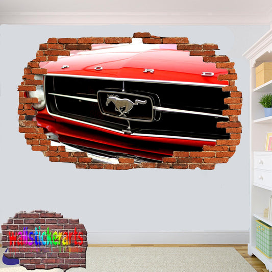 FORD MUSTANG WALL STICKER