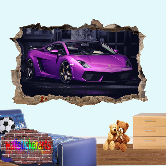LAMBORGHINI GALLARDO WALL STICKER mural decal poster