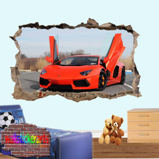 LAMBORGHINI GALLARDO wall sticker mural decal poster