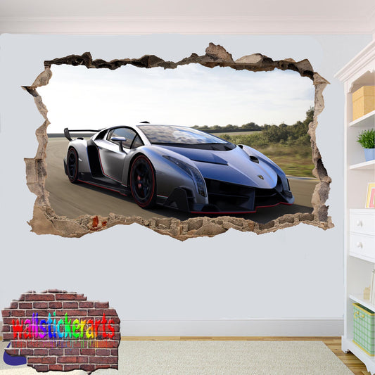 LAMBORGHINI VENONO WALL STICKER mural decal poster