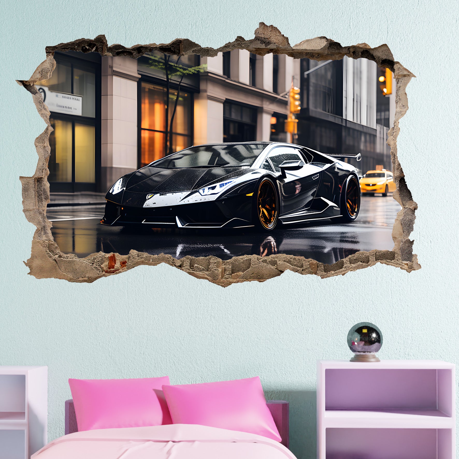 Lamborghini Wall Stickers Art Poster