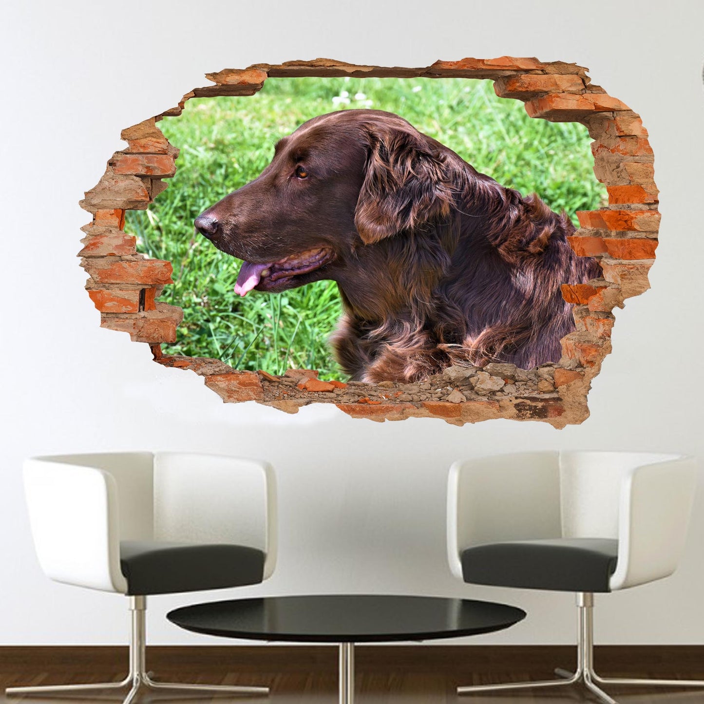 Setter Dog Wall Sticker Mural Decal Poster