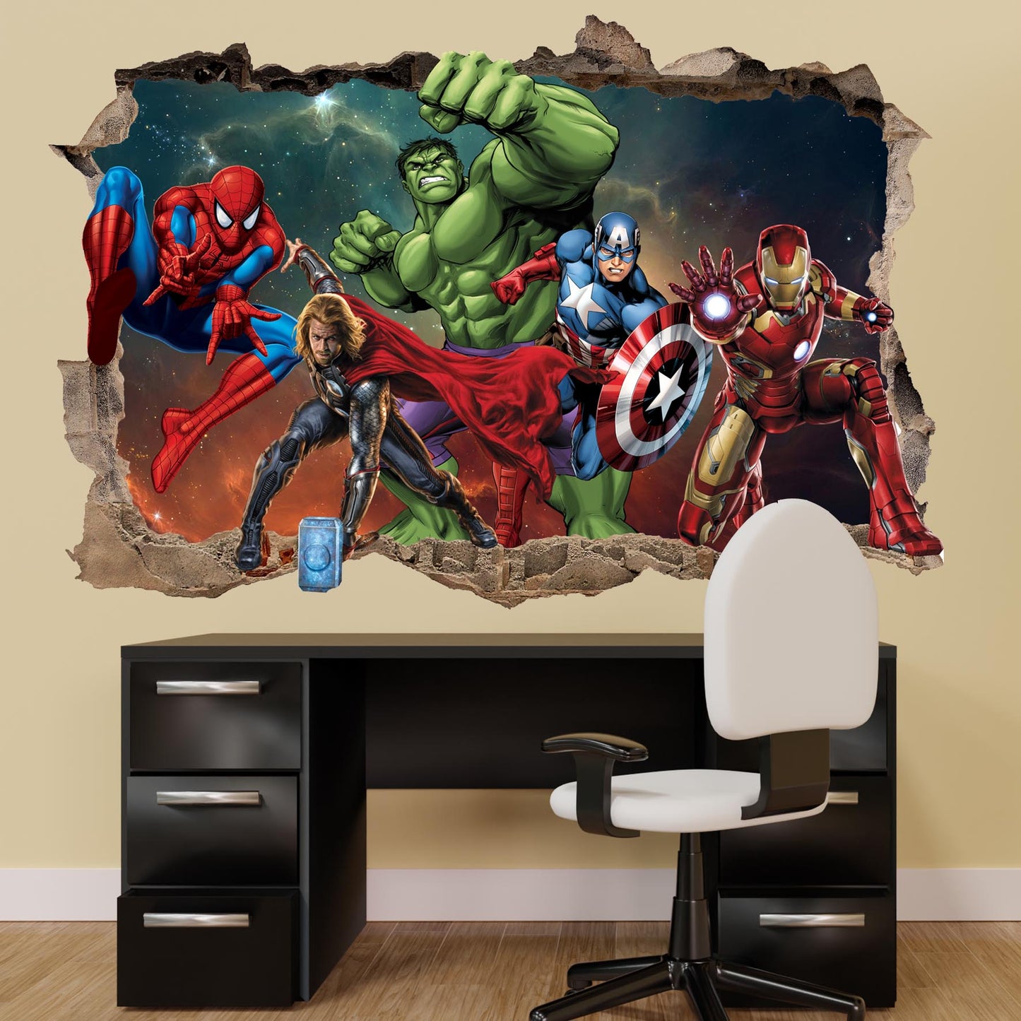 Avengers wall sticker mural decal