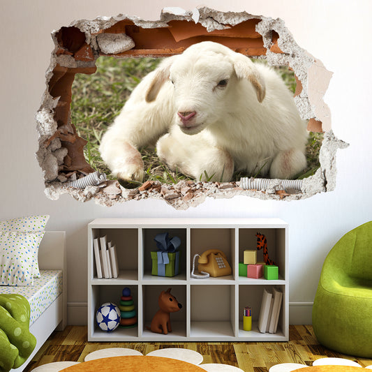 Lamb Wall Sticker Mural Decal Poster