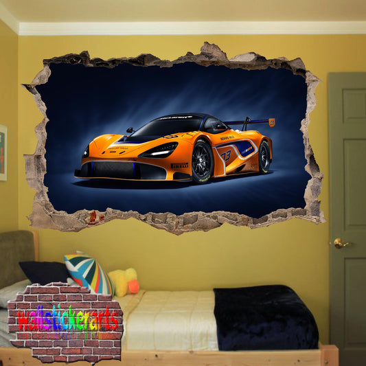 McLaren GT Wall Sticker poster mural decal