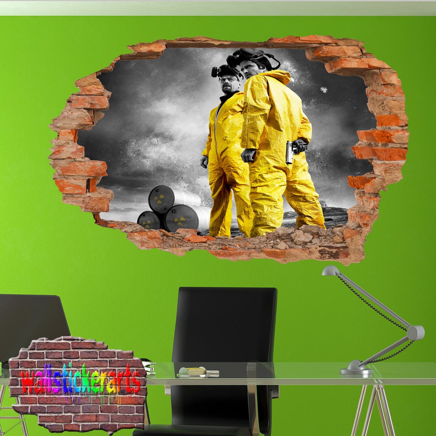 breaking bad wall sticker poster mural decal