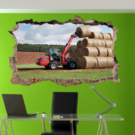 AGRICULTURAL FARMING MACHINERY WEIDERMANN WALL STICKERS