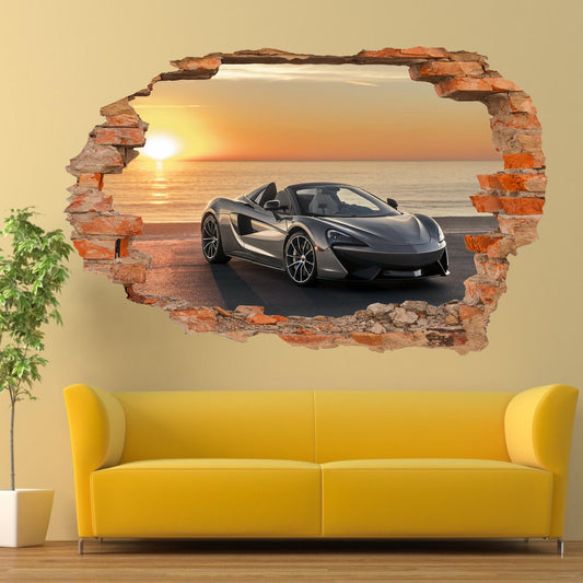 MCLAREN WALL STICKER mural decal poster