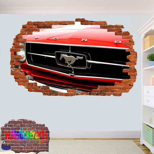 FORD MUSTANG WALL STICKER 