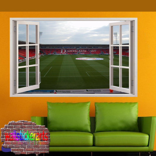 DONCASTER ROVERS KEEPMOAT FOOTBALL STADIUM WALL STICKER