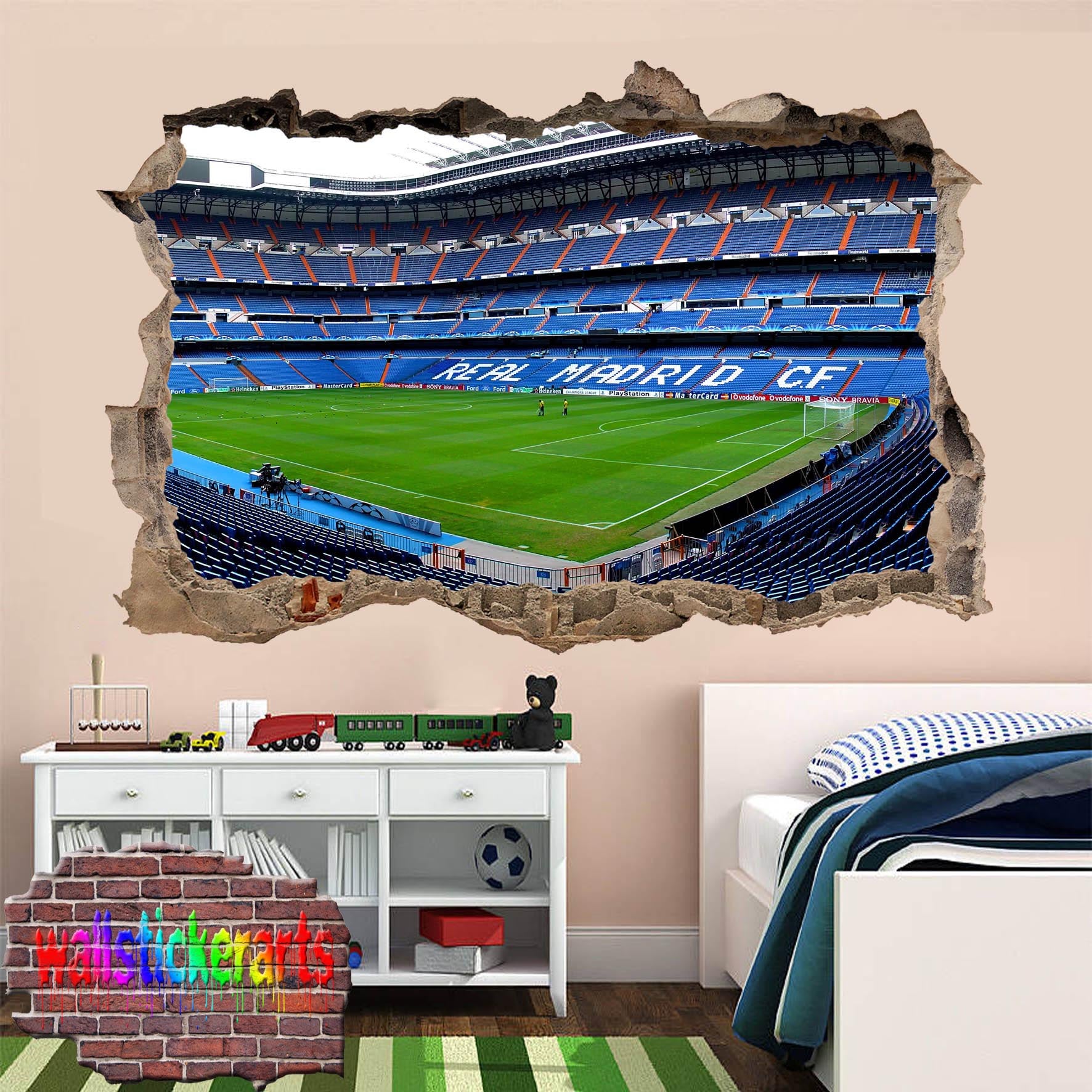 SPORTA Ball Storage Rack Wall Mount, Football Stand for Boys Room Deco –  Wallniture