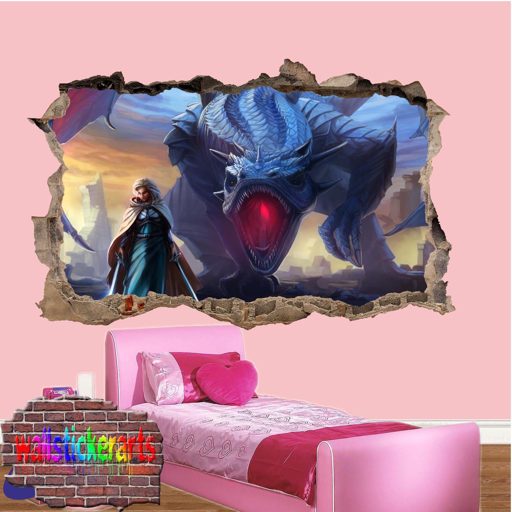 Mother of Dragons Wall Sticker poster mural