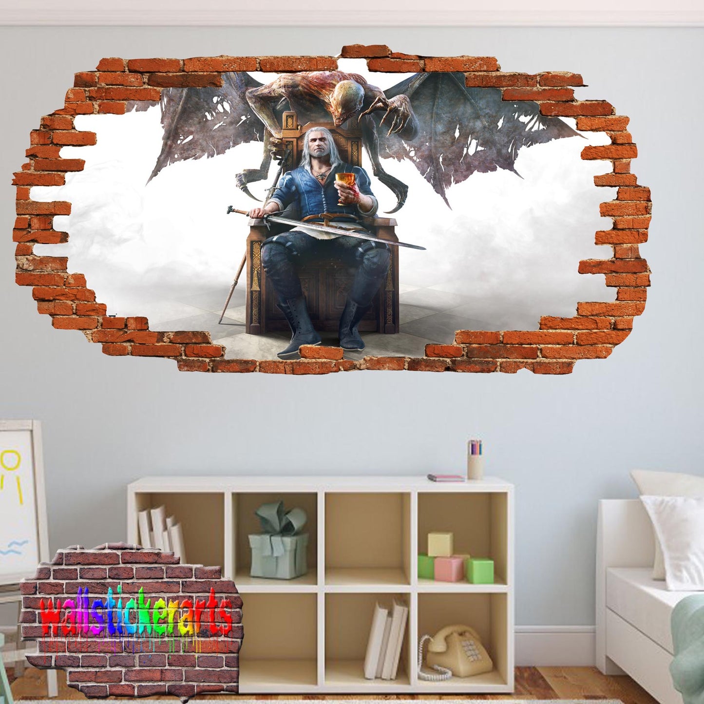 Witcher Wall Sticker Mural Decal Poster